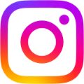 Instagram logo as a link