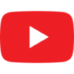 YouTube logo as a link