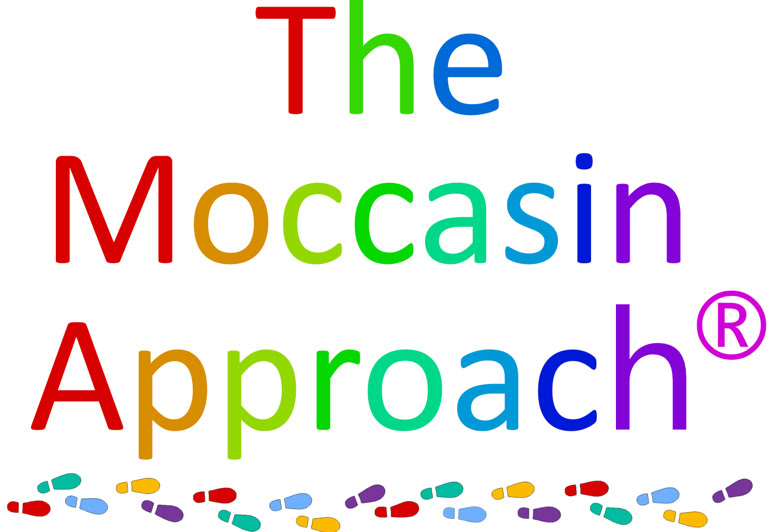 Image showing the words "The Moccasin Approach®